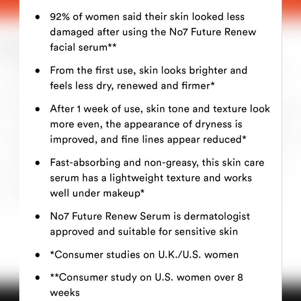 No 7 Future Renew Damage Reversal Serum - Picture 8 of 10